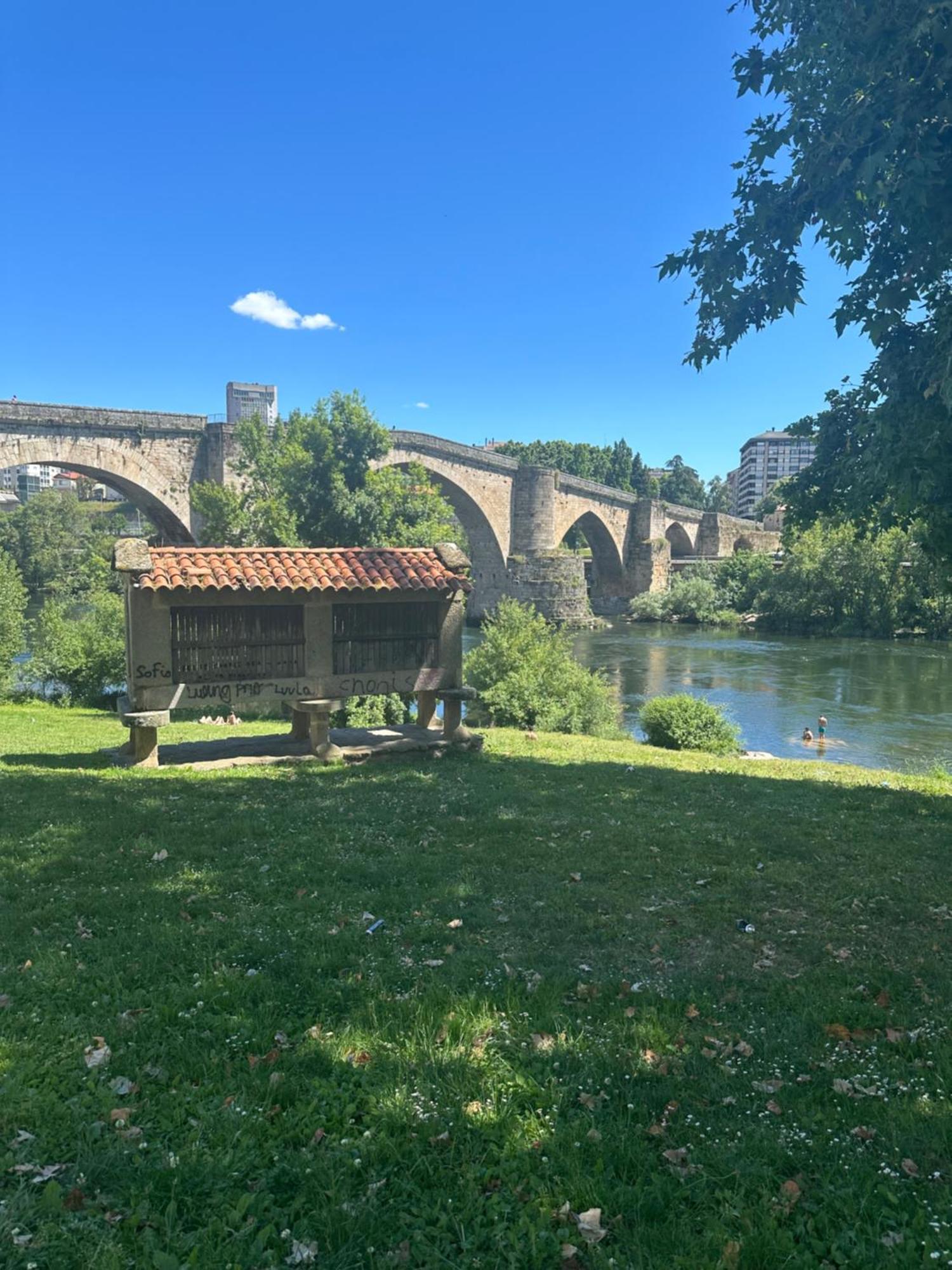 Apartamento Puente Romano Ourense Eksteriør billede